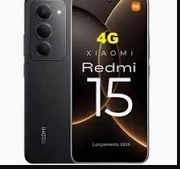  - Celulares    Cod. Redmi 15 midnight black 6gb ram 128gb Rom